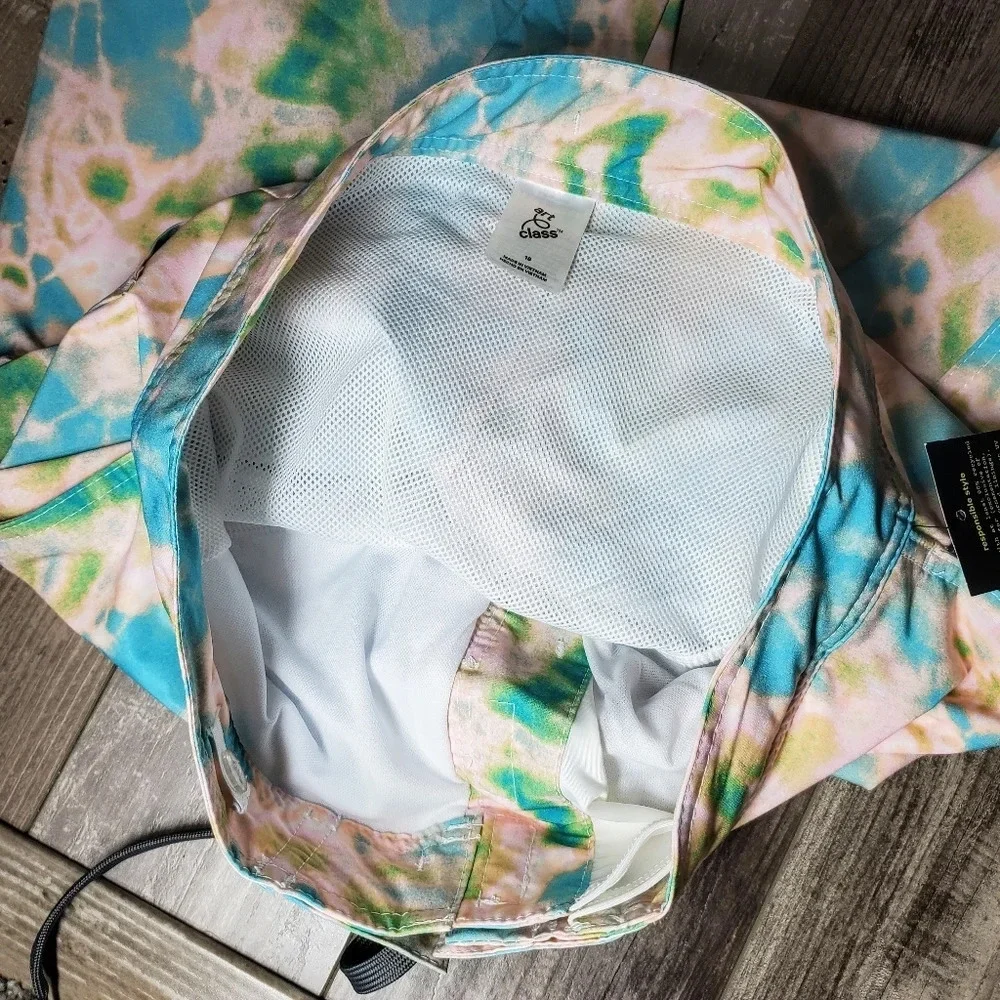 NWT art class Boys Size 18 Tie Dye Swim Trunks Board Shorts